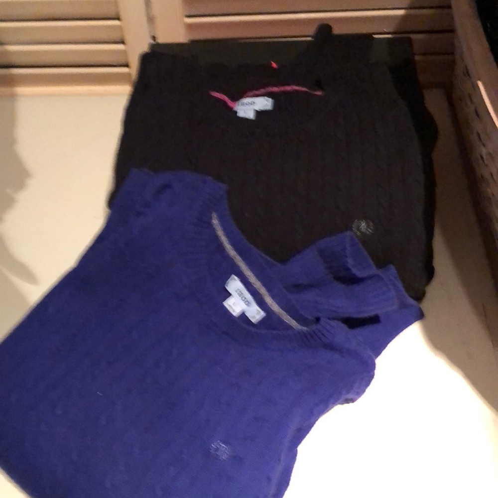 Cable knit sweater